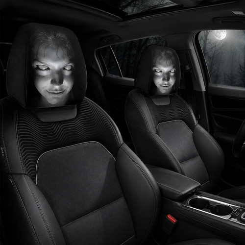 2pcs halloween horror car - halloween,