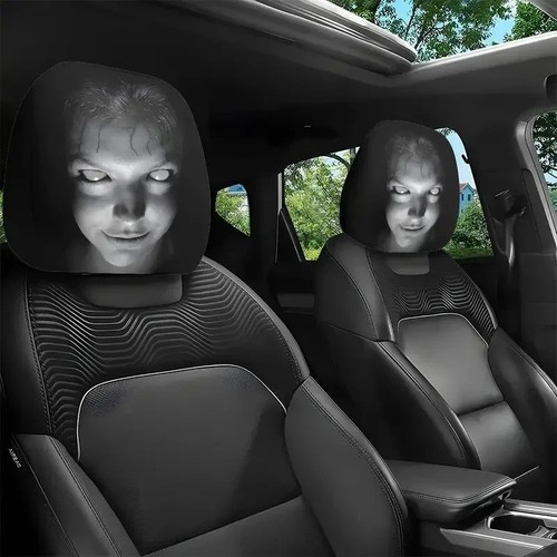 2pcs car scary mask - car,