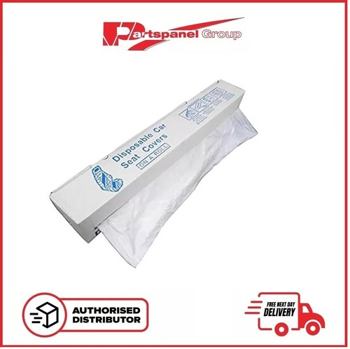 Disposable white seat covers - white,