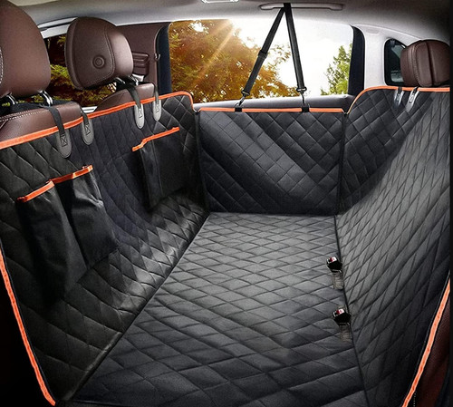 Dog car seat cover - seat, back