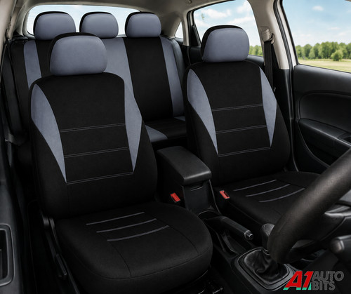 Car seat covers protector grey - car,