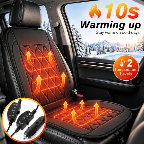 Adjustable heated car seat - heated,