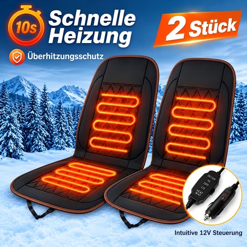 Luxury heated car seat - heated,